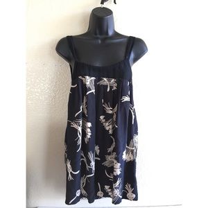 100% Silk Joíe Tank Top Low Cut Back